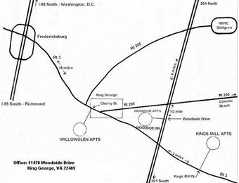 Glennel Properties Location Map - click to expand